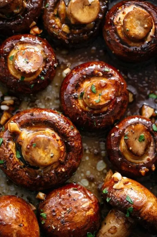 Roasted Mushrooms in a cream sauce 1-242