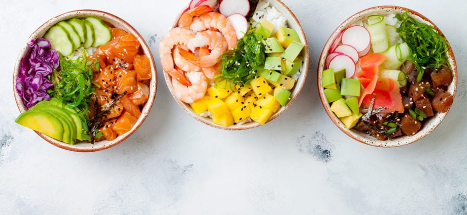 New fish food trend &#8211; poke bowl