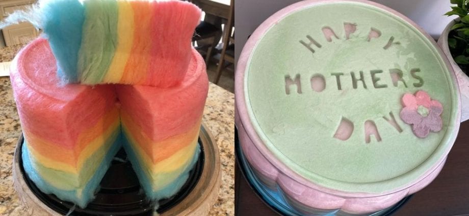 New trend &#8211; cotton candy cakes