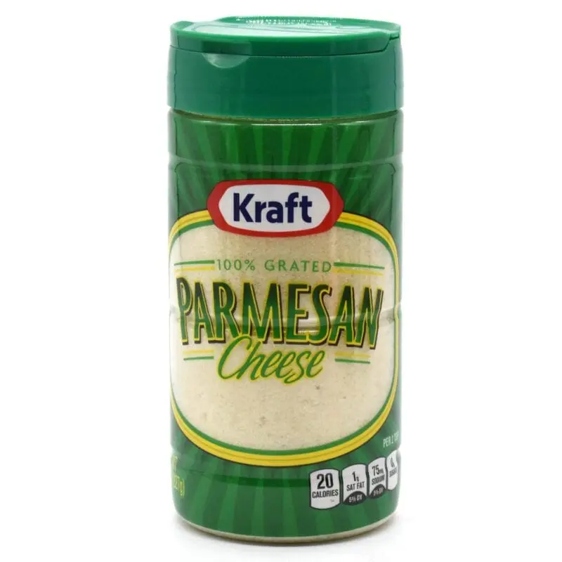 Parmesan cheese, 20% fat, 20% protein, crushed, mdzh 40% dry in-ve