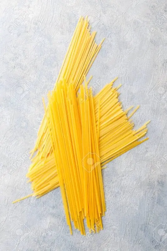 Pasta (pasta, spaghetti), dry