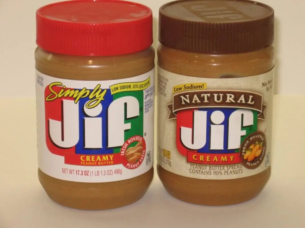 Peanut butter without salt