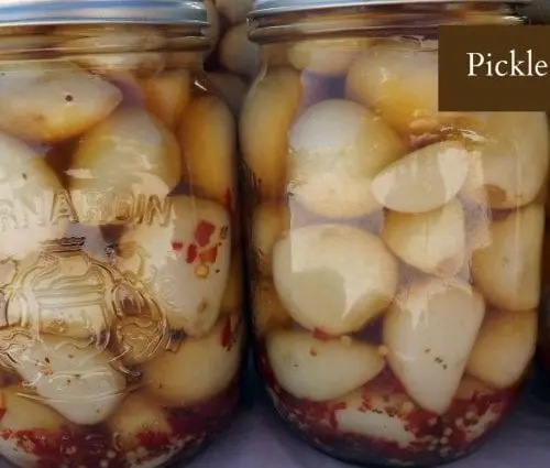 Pickle recipe. Calorie, chemical composition and nutritional value.