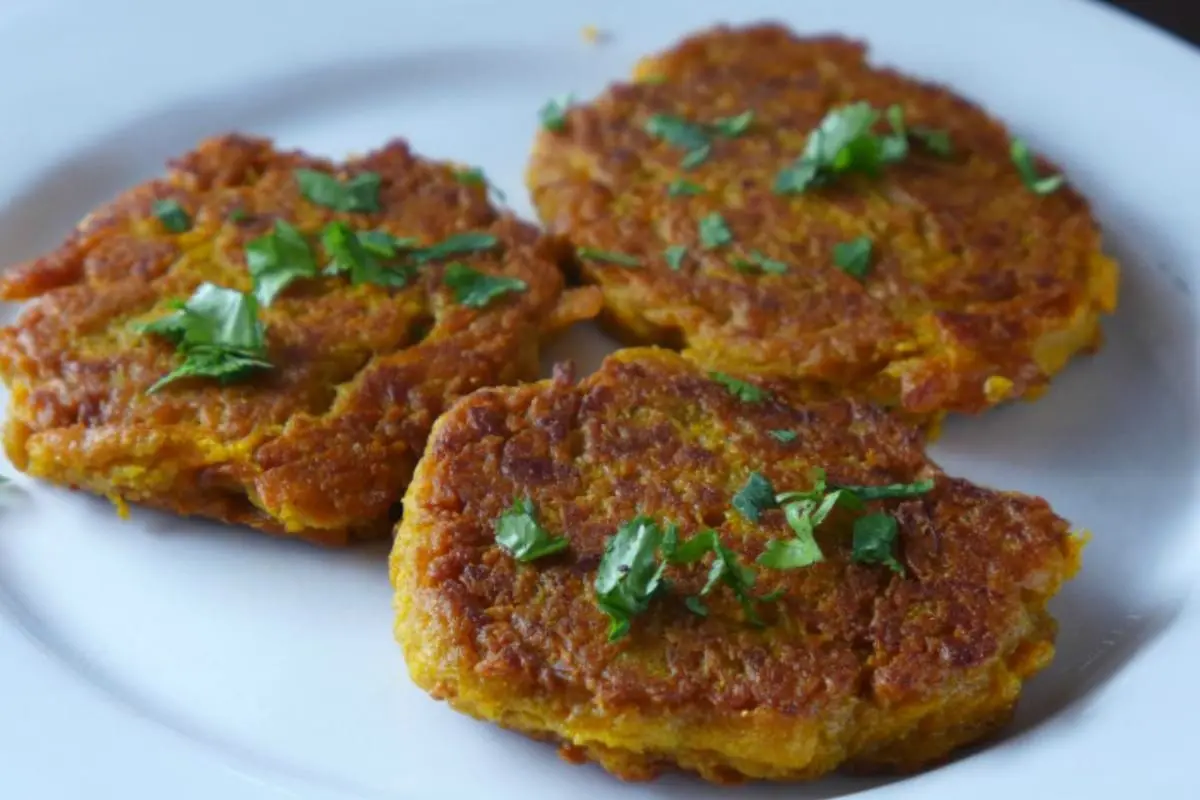 Pumpkin Fritters Recipe. Calorie, chemical composition and nutritional value.