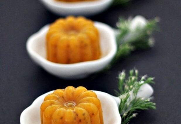 Pumpkin jelly recipe. Calorie, chemical composition and nutritional value.