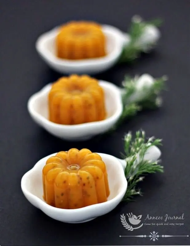 Pumpkin jelly recipe. Calorie, chemical composition and nutritional value.