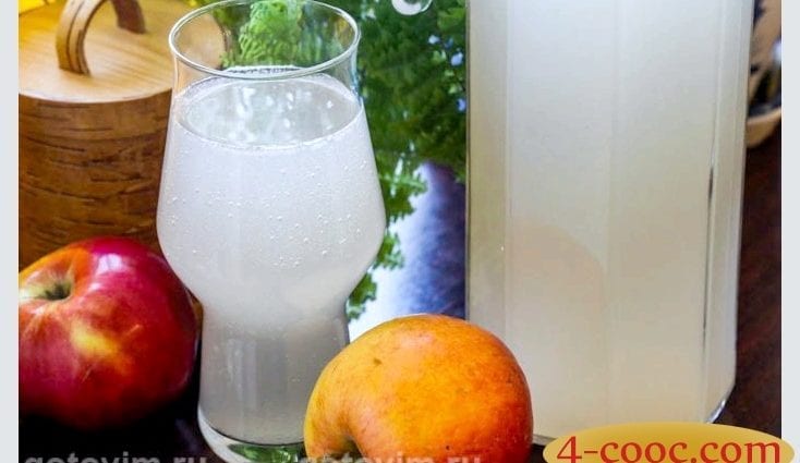 Recept jabuka Kvass. Kalorija, hemijski sastav i hranjiva vrijednost.