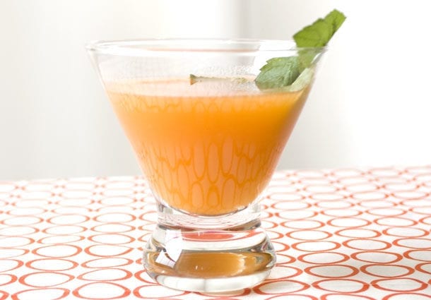 Recipe Apricot cocktail with a float. Calorie, chemical composition and nutritional value.