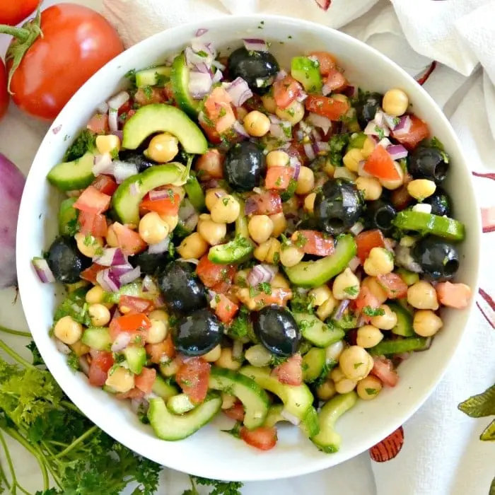 Recipe Beans with Cucumbers. Calorie, chemical composition and nutritional value.