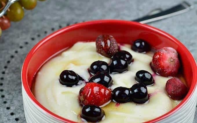 Recipe Brown semolina porridge. Calorie, chemical composition and nutritional value.
