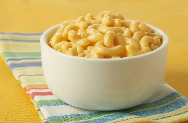 Recipe Cheese Pasta. Calorie, chemical composition and nutritional value.