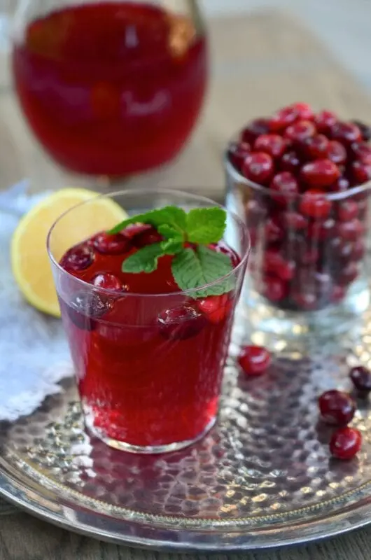 Recipe Cranberry Kissel (thick). Calorie, chemical composition and nutritional value.