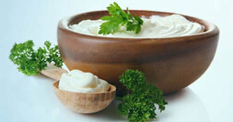 Recipe Curd Sauce. Calorie, chemical composition and nutritional value.