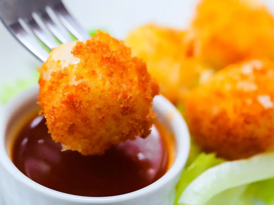 Recipe Deep-fried scallop fillet. Calorie, chemical composition and nutritional value.