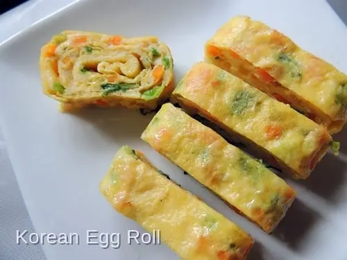 Recipe Egg roll with carrots. Calorie, chemical composition and nutritional value.