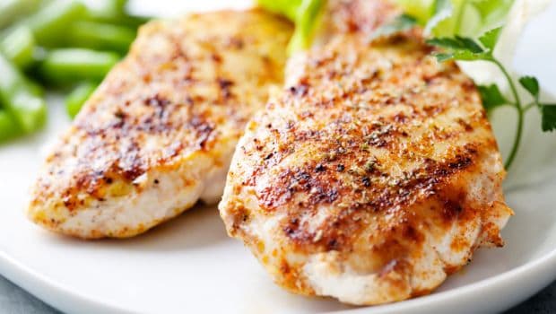 Recipe Fillet of poultry or game with mayonnaise. Calorie, chemical composition and nutritional value.