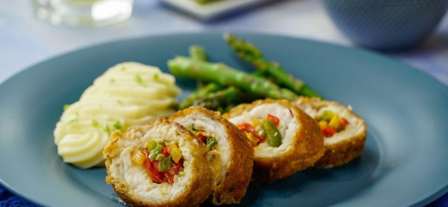 Recipe Fish rolls with vegetables. Calorie, chemical composition and nutritional value.