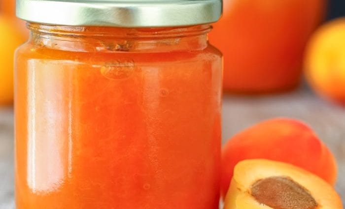 Resep kanggo Jam Apricot. Kalori, komposisi kimia lan nilai gizi.