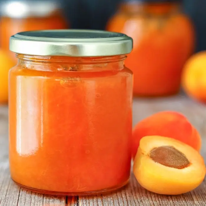 Recipe for Apricot Jam. Calorie, chemical composition and nutritional value.