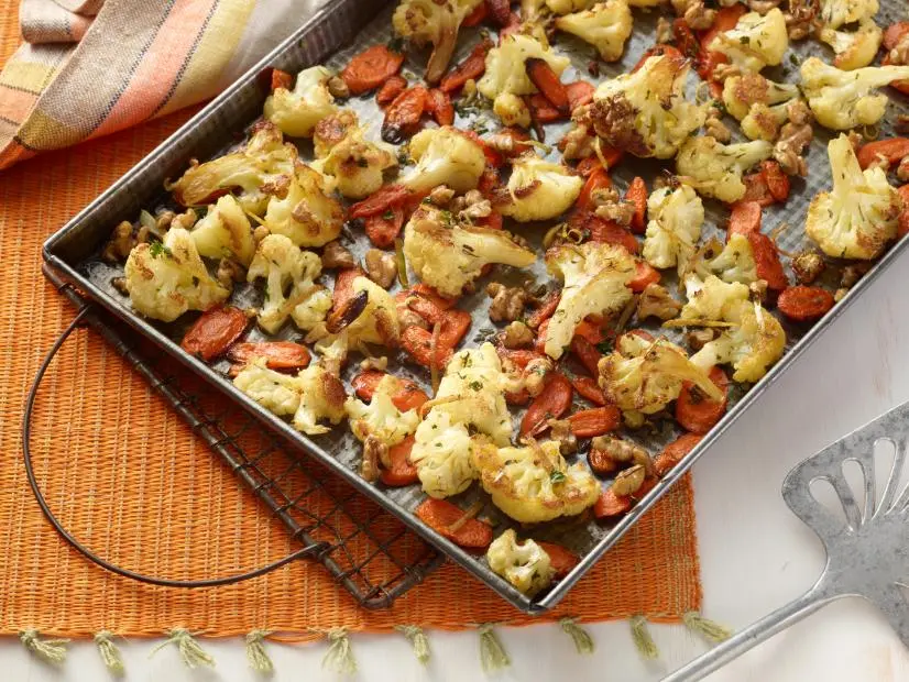 Recipe Cauliflower with Carrots and Celery. Calorie, chemical composition and nutritional value.