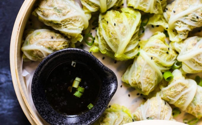 Recipe for Dumplings with Cabbage. Calorie, chemical composition and nutritional value.