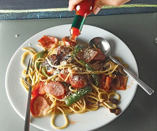 Recipe for Napolitan&#8217;s Pasta. Calorie, chemical composition and nutritional value.