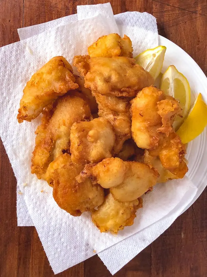 Recipe Fried fish in dough. Calorie, chemical composition and nutritional value.