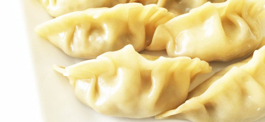 Recipe Lazy boiled dumplings. Calorie, chemical composition and nutritional value.