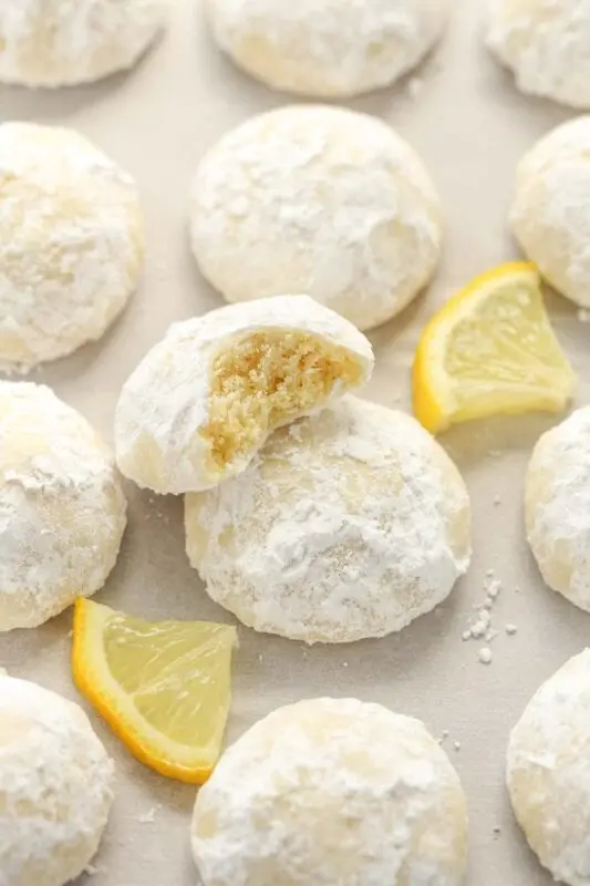 Recipe Lemon Snowball. Calorie, chemical composition and nutritional value.