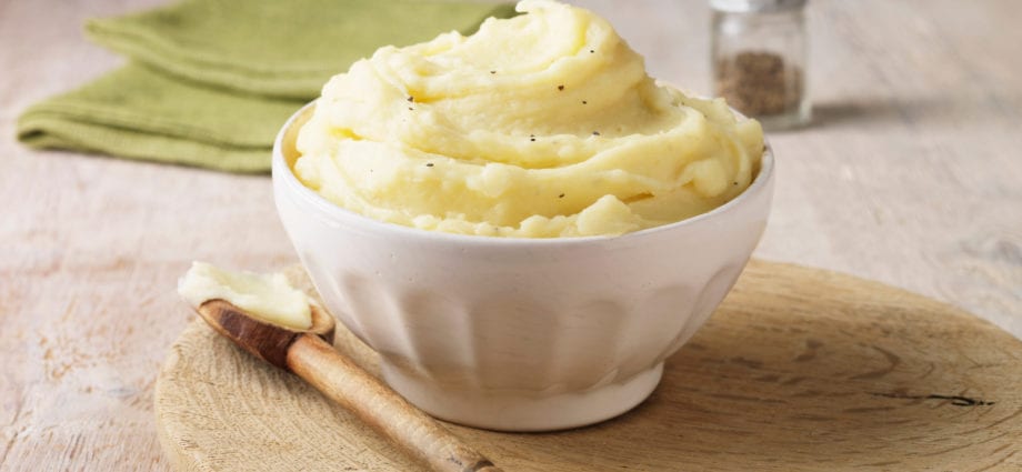 Recipe Mashed Potatoes. Calorie, chemical composition and nutritional value.