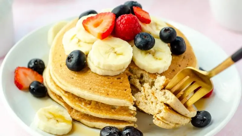 Recipe Pancakes Guryevsky. Calorie, chemical composition and nutritional value.