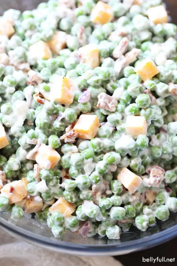 Recipe Pea Salad with Apples. Calorie, chemical composition and nutritional value.