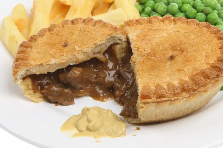 Recipe Pies with meat or fish. Calorie, chemical composition and nutritional value.