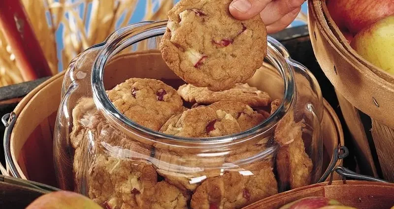 Recipe Potato cookies with apples. Calorie, chemical composition and nutritional value.