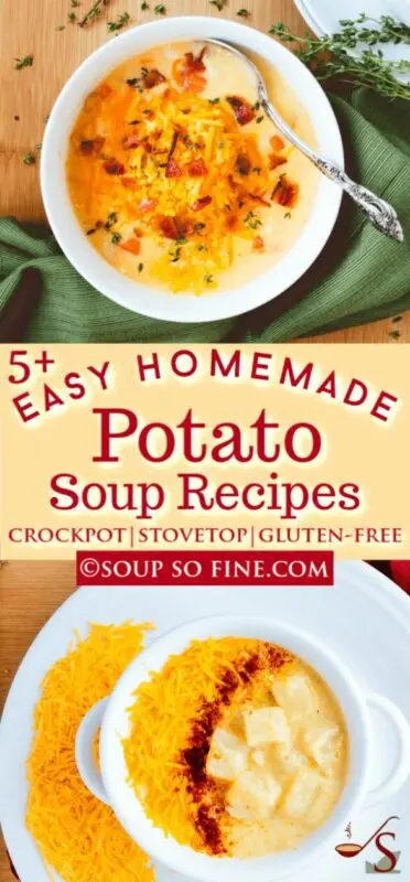 Recipe Potato Soup. Calorie, chemical composition and nutritional value.