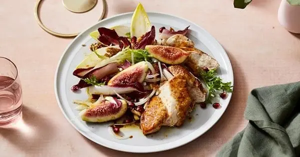 Recipe Poultry or game salad. Calorie, chemical composition and nutritional value.