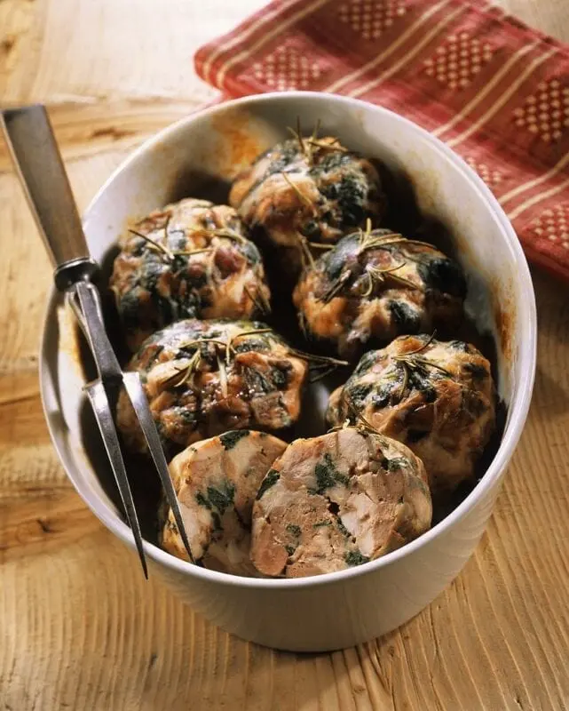 Recipe Rabbit meatballs. Calorie, chemical composition and nutritional value.