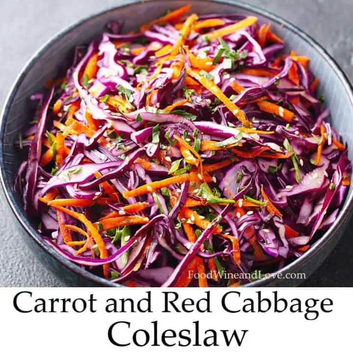 Recipe Red cabbage salad with apples. Calorie, chemical composition and nutritional value.