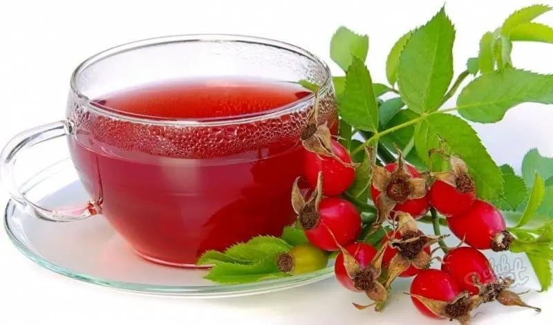 Recipe Rosehip decoction. Calorie, chemical composition and nutritional value.