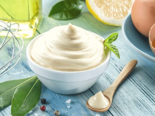 Recipe Sauce mayonnaise. Calorie, chemical composition and nutritional value.