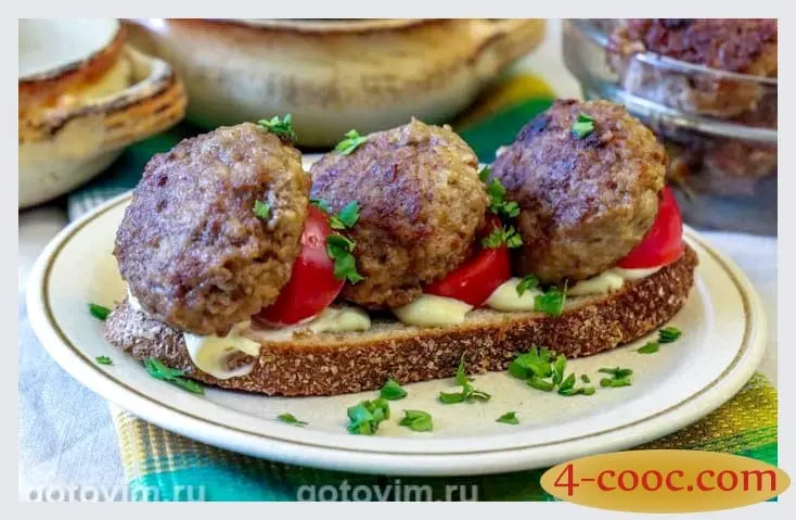 Recipe Semolina meatballs or cutlets, rice. Calorie, chemical composition and nutritional value.