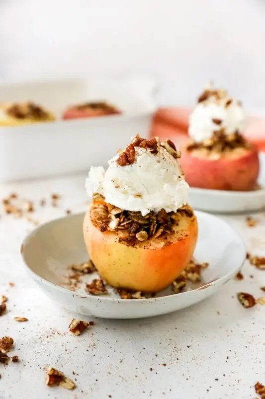 Recipe Stuffed Apples. Calorie, chemical composition and nutritional value.