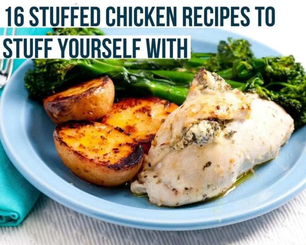 Recipe Stuffed chicken or game fillet. Calorie, chemical composition and nutritional value.