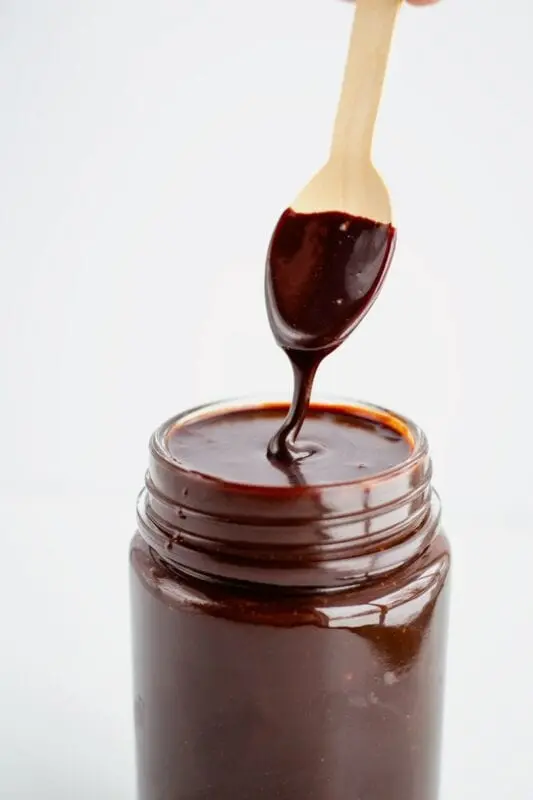 Recipe Thick Chocolate Sauce. Calorie, chemical composition and nutritional value.