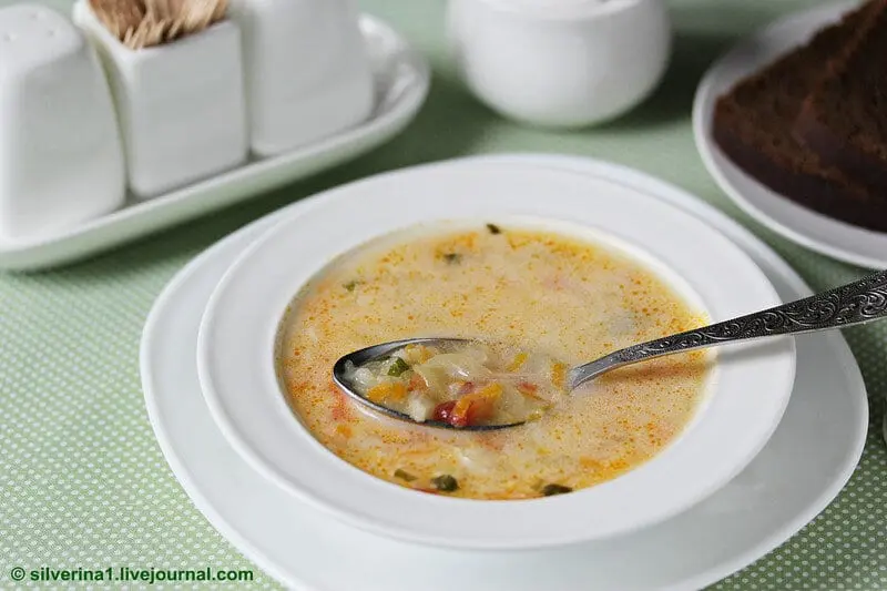 Soups calories and nutrients