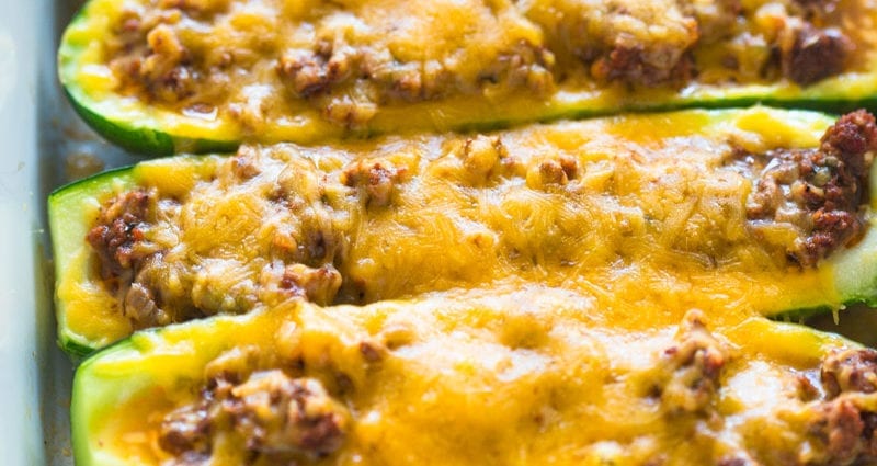 Recipe Zucchini stuffed with meat. Calorie, chemical composition and nutritional value.