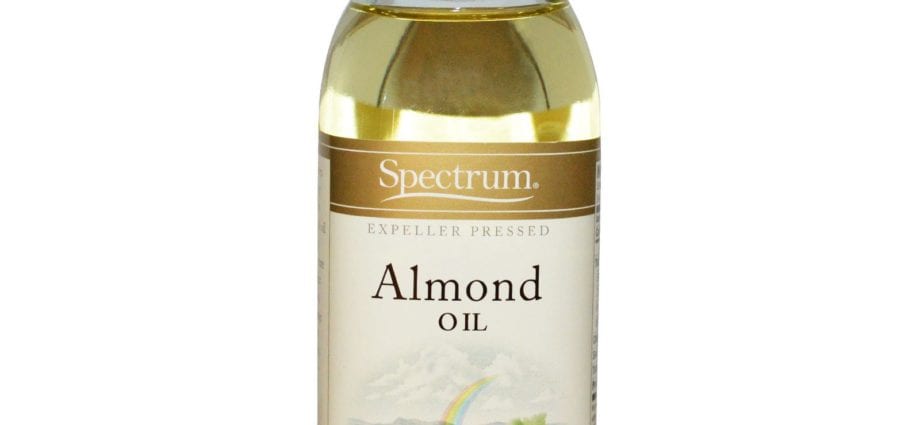 Refined almond oil