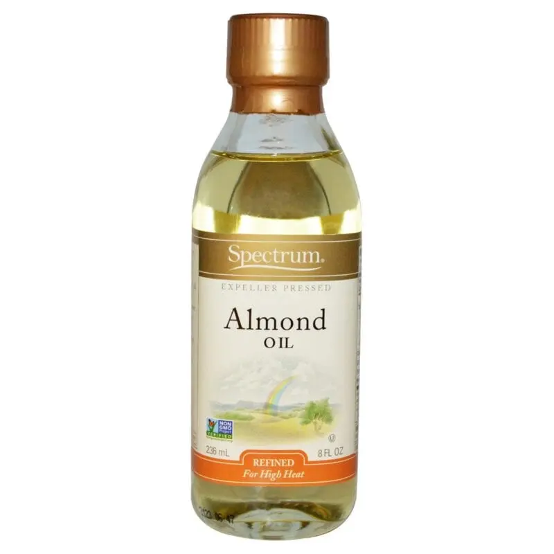 Refined almond oil