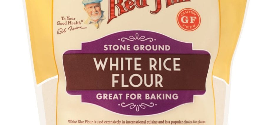 Rice flour, white