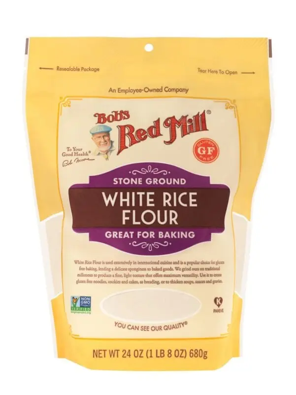 Rice flour, white